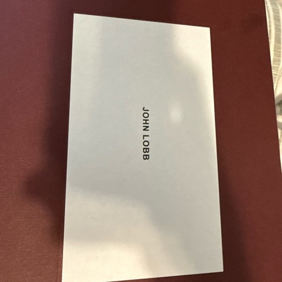 NWT JOHN LOBB Loe Suede Derby Loafers in Charcoal Sz 11.5 - Picture 9 of 10